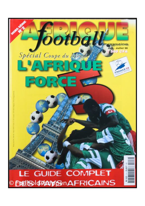 Afrique football - VM 98 special