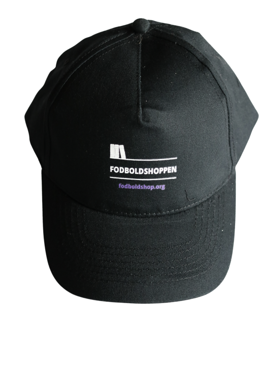 Fodboldshoppen Cap - Sort med Logo