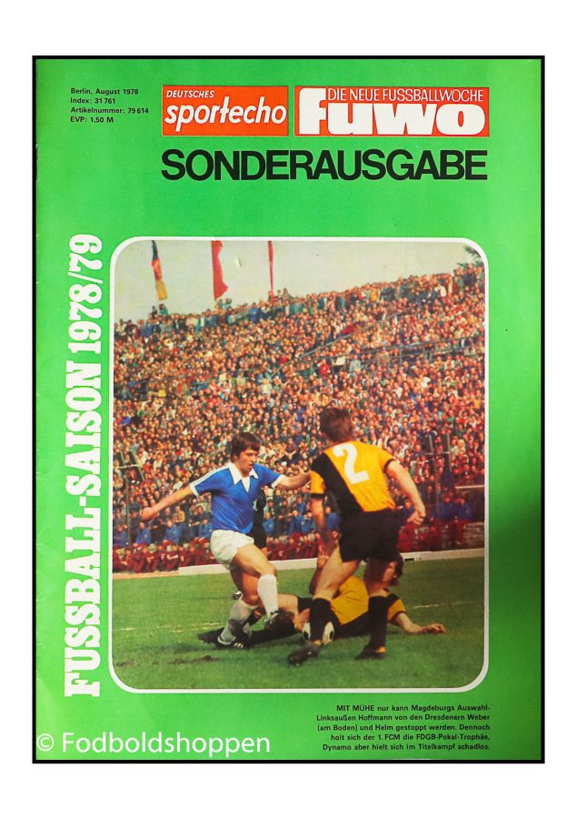 Fussball saison 1978/79 Sonderausgabe