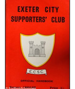 Exeter City Supportes Club Handbook 1964/65