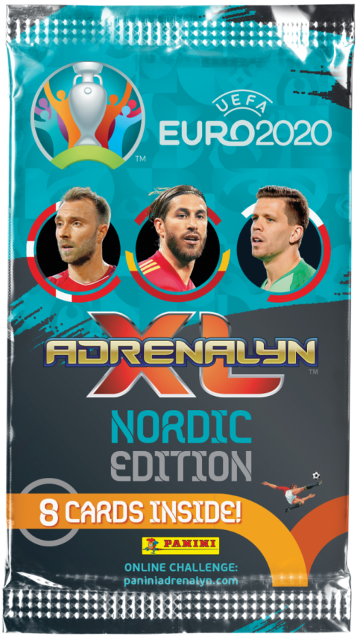 Fodboldkort Adrenalyn XL UEFA Euro 2020 - Booster Pakke