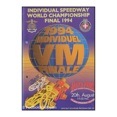 Speedway Program - Individuel VM Finale 1994