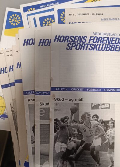 23 gamle HFS medlemsblade 1974 - 1991