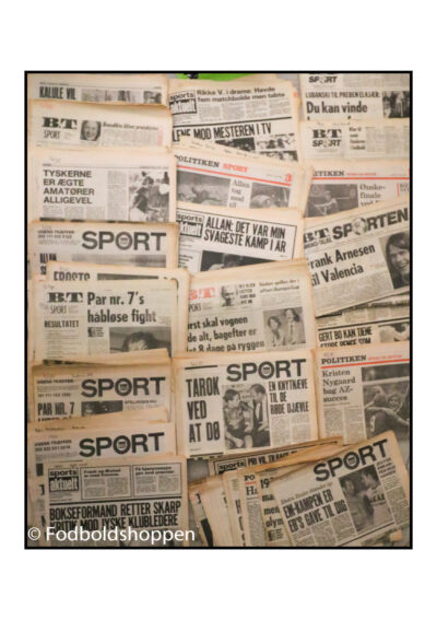 Diverse sportstillæg fra 1981 - Cirka 200 stk.