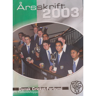 Dansk Cricket Forbunds årsskrift 2003