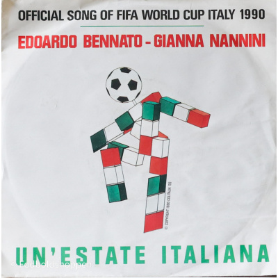 Vinyl single - Official song of FIFA World Cup 1990