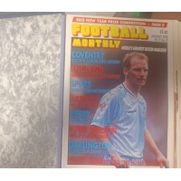 Football Monthly årgang 1989 - 12 numre. Samlet i bind