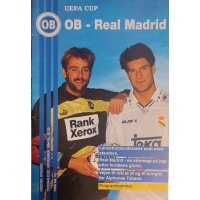 UEFA Cup Kampprogram 1994: OB - Real Madrid