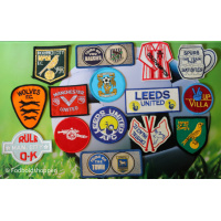 Ældre Fodbold Stof emblemer