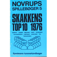 Novrups Spillebøger 5 Skakkens Top 10 1976