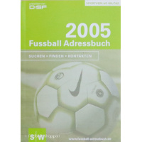 2005 Fussball Adressbuch