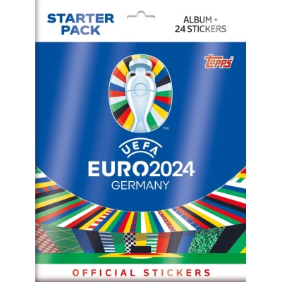 EURO 2024 STICKERS ALBUM STARTER PACK