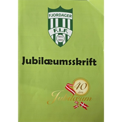 Fjordager I.F Jubilæumsskrift