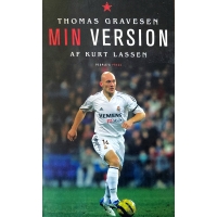 Thomas Gravesen – Min version bogforside med fodboldtema og biografisk indhold