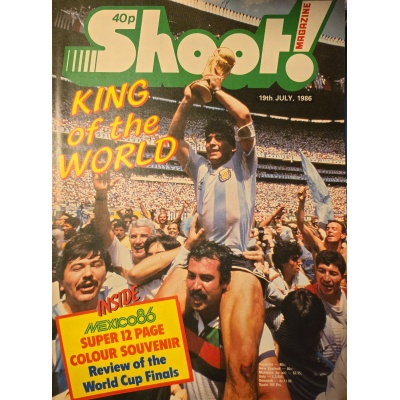 Shoot Magazine 19 July 1986 (Med VM 1986 tillæg i midten)