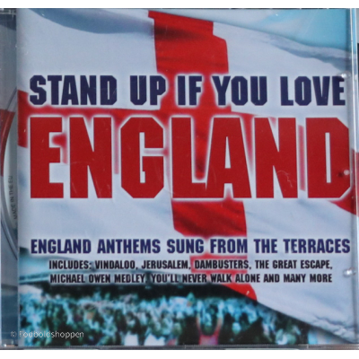 Stand Up If You Love England - CD