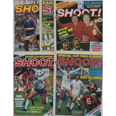 Shoot Magazine 1981 - 5 stk blandet 1981