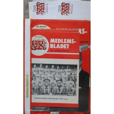 Medlemsbladet - De danske roligans. 1997 - 1991 . 11 Blade