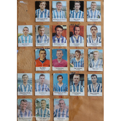 NU Billeder på samme ark. 25 stk. B 1909 + 21 stk. Esbjerg