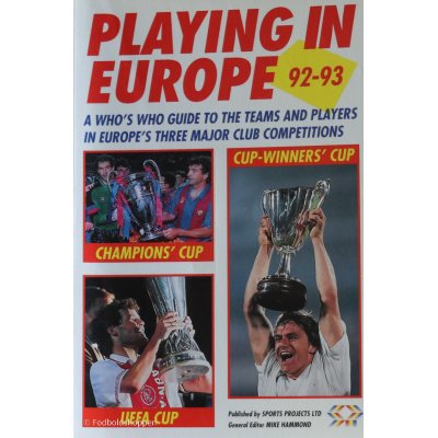 Playing in Europe 92-93