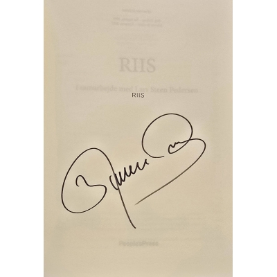 Bjarne Riis – Riis signeret cykelbiografi, ideel som samlerobjekt og gaveidé