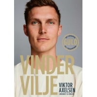 Forside af Viktor Axelsen – Vindervilje guldudgave med nye kapitler og OL-billeder