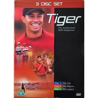 Tiger Woods DVD 3-disk samling med eksklusive interviews og unikt arkivmateriale