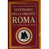 Forside af Dizionario della Grande Roma med ulvehoved og rød baggrund