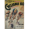 Forside af Cyclisme 60 Magazine med illustration af cykelryttere i bjergløb