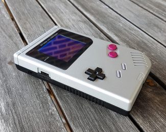 Game Boy Real Aluminium paint