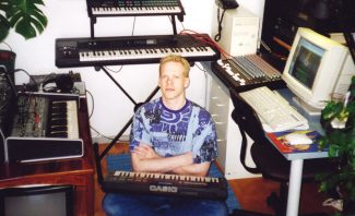 In the studio around 97-98