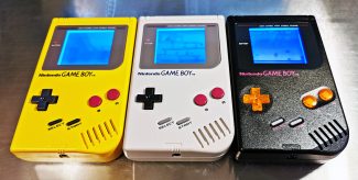 Game Boy DMG-01 Yellow, Gray, Black
