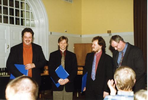 1999-01-27 Nytårsgalla - Den Danske Vokal Kvartet  - Micahel  M Christensen-Michael T Lind-Paul Frederiksen-Olof Bommelund Hansen004
