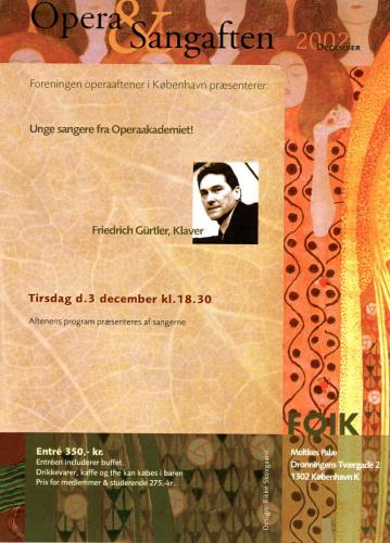 2002-12-03 - Operaakademiet-Friedrich Gürtler