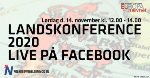 Landskonference 2020 live på Facebook