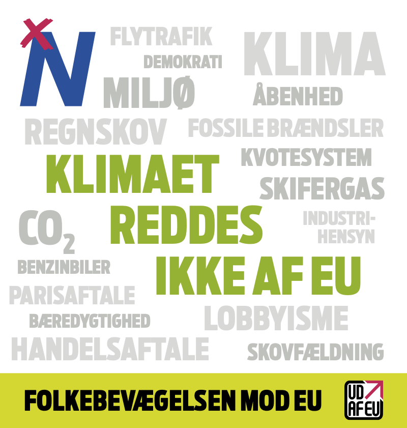 Folder: Klimaet reddes ikke af EU