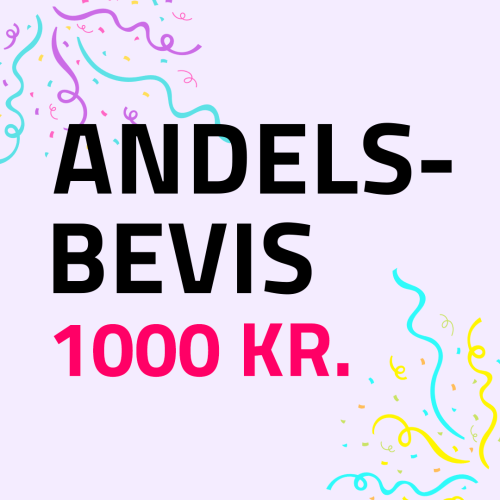 Andelsbevis – 1000 kr.