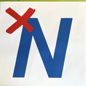 Plakater: “Nej Til EU-militær” (papir, Løse)