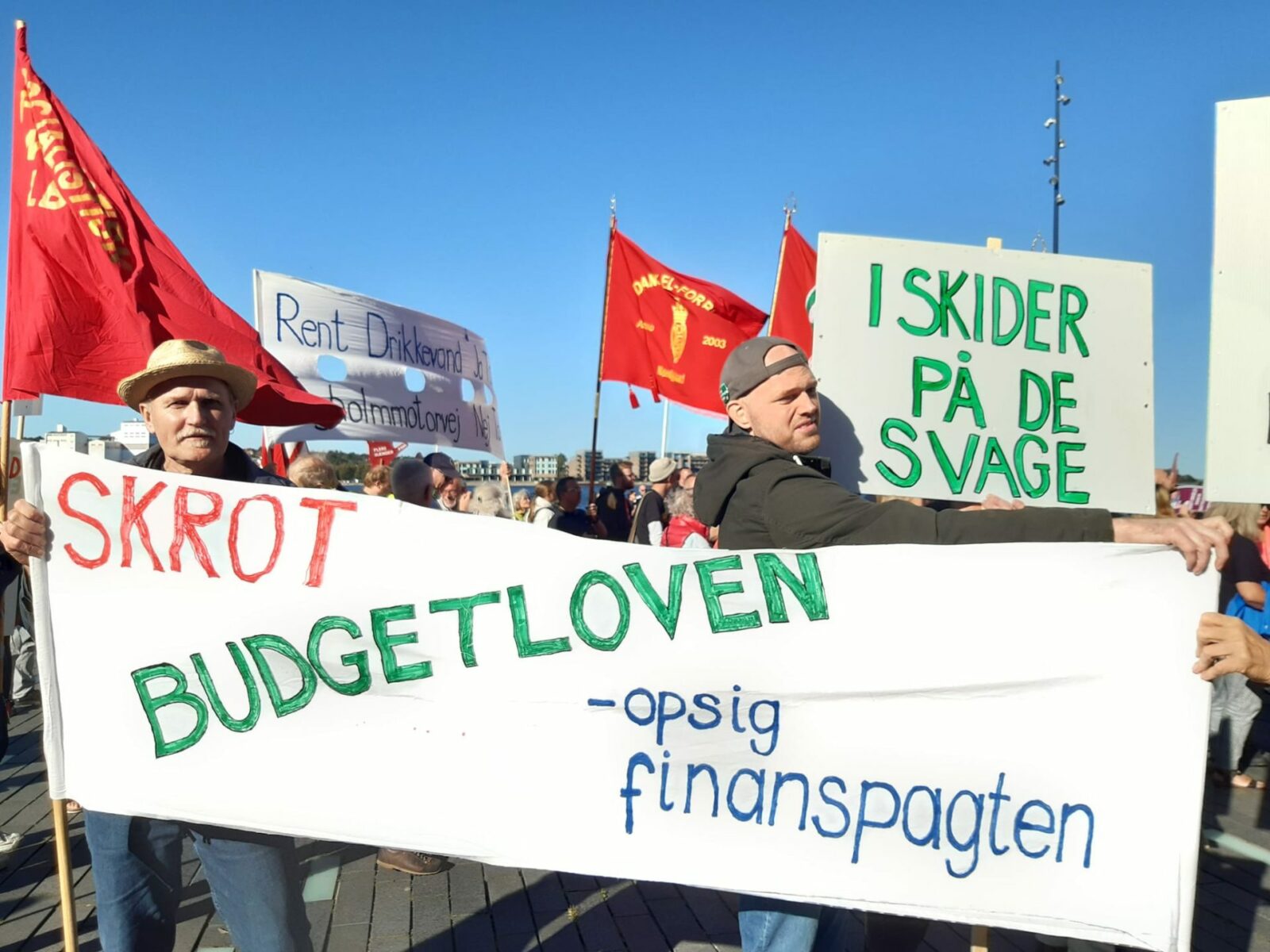 Demo imod budgetloven