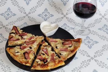 Folkekuren: Pizza for 2 - skinke og sjampinjong