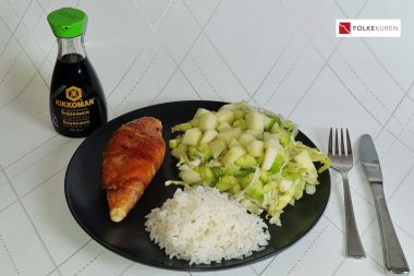 Kylling med Parma, ris og melon (Folkekuren AS)