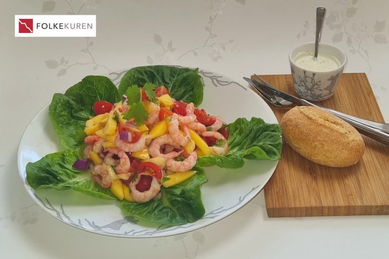 Reke- og mangosalat, Folkekuren AS