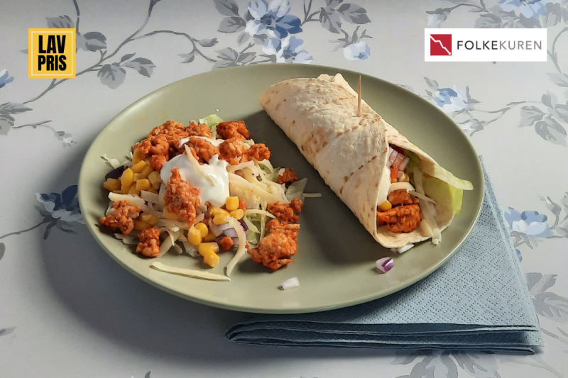 Taco med kyllingkjøttdeig, Folkekuren AS