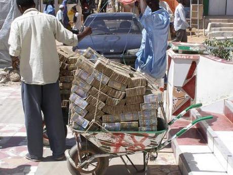minusränta ledde till inflation i afrika
