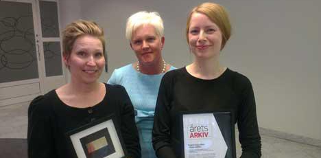 Fotografi på Marika Eserstam Kjellsson, Karin Åström Iko, Karin Holmgren Foto: Niko Fastman