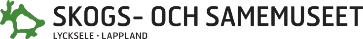 Logotyp Skogs- och samemuseet i Lycksele.