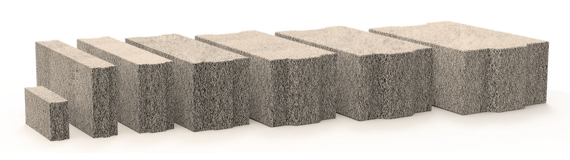hempcrete blokke - hampsten