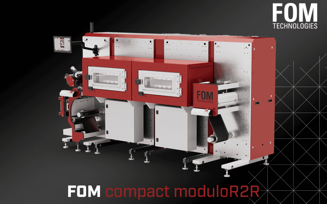 New compact and modular R2R pilot-scale machine