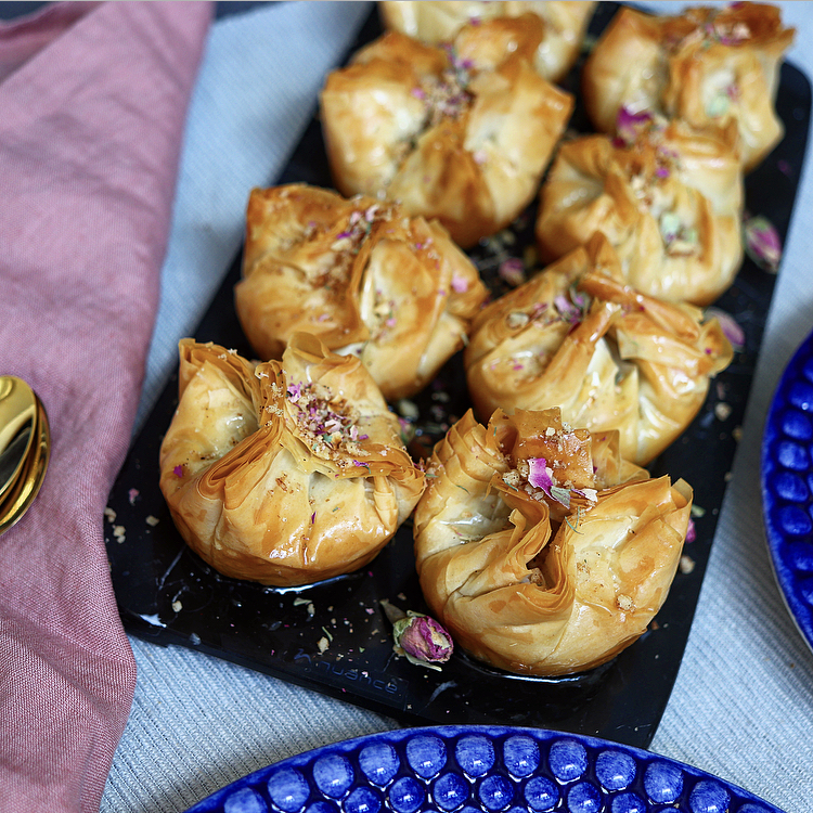 Valnötsbaklava