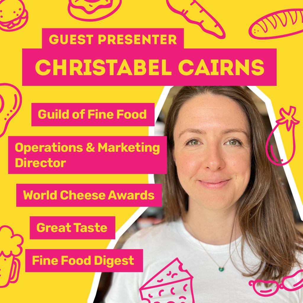 Guest Presenter Christabel Cairns